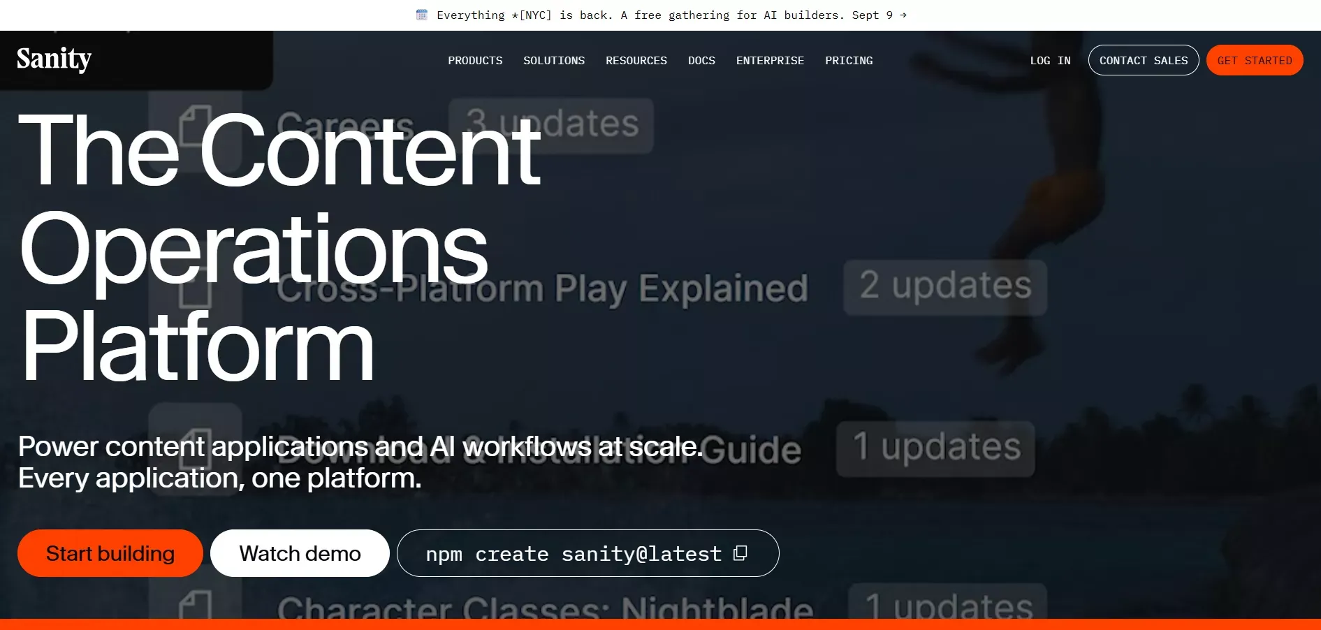 Sanity offers a real-time collaborative editor and a flexible visual interface