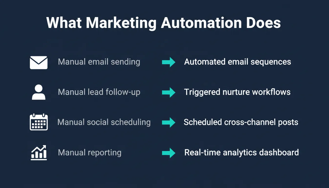 What Marketing Automation Does