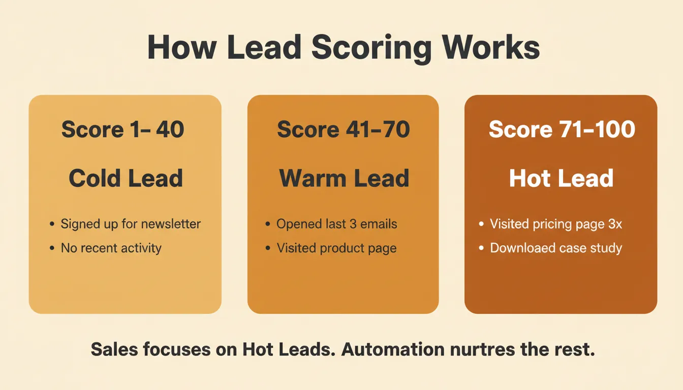 How Lead Scoring Works