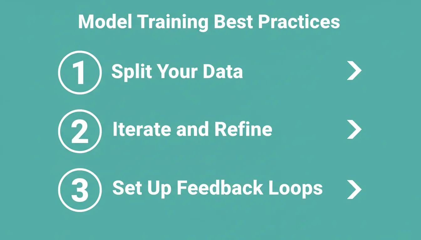 Model Training Best Practices  