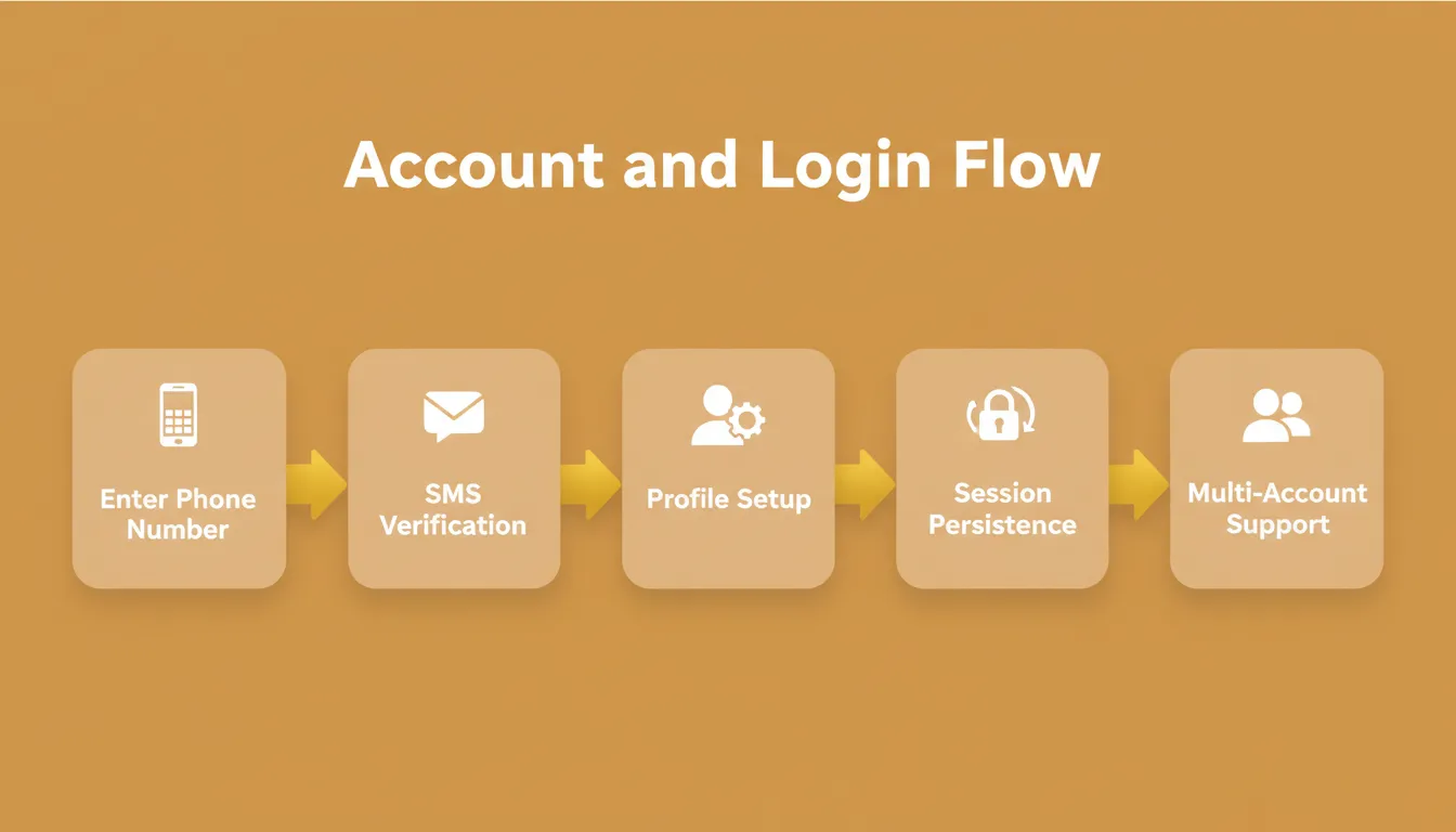 Account and Login Flow