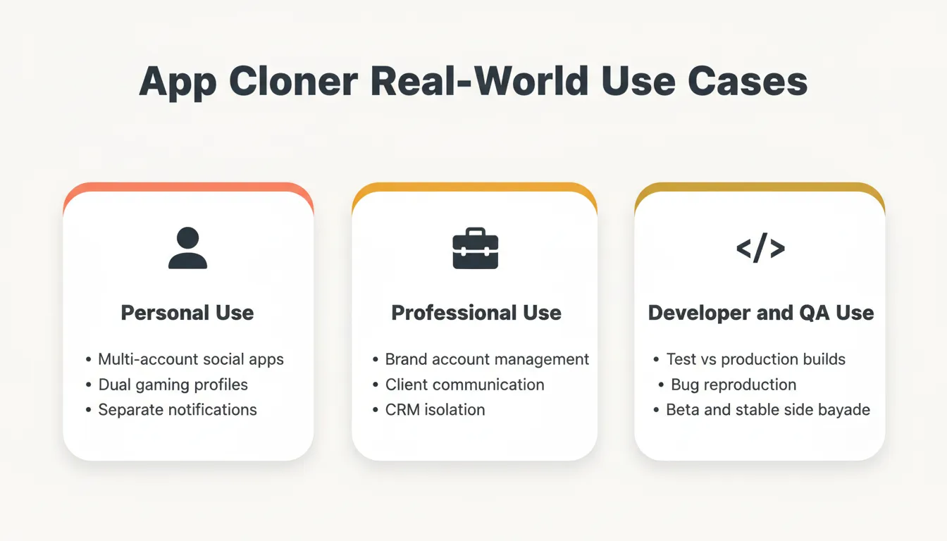 App Cloner Real-World Use Cases