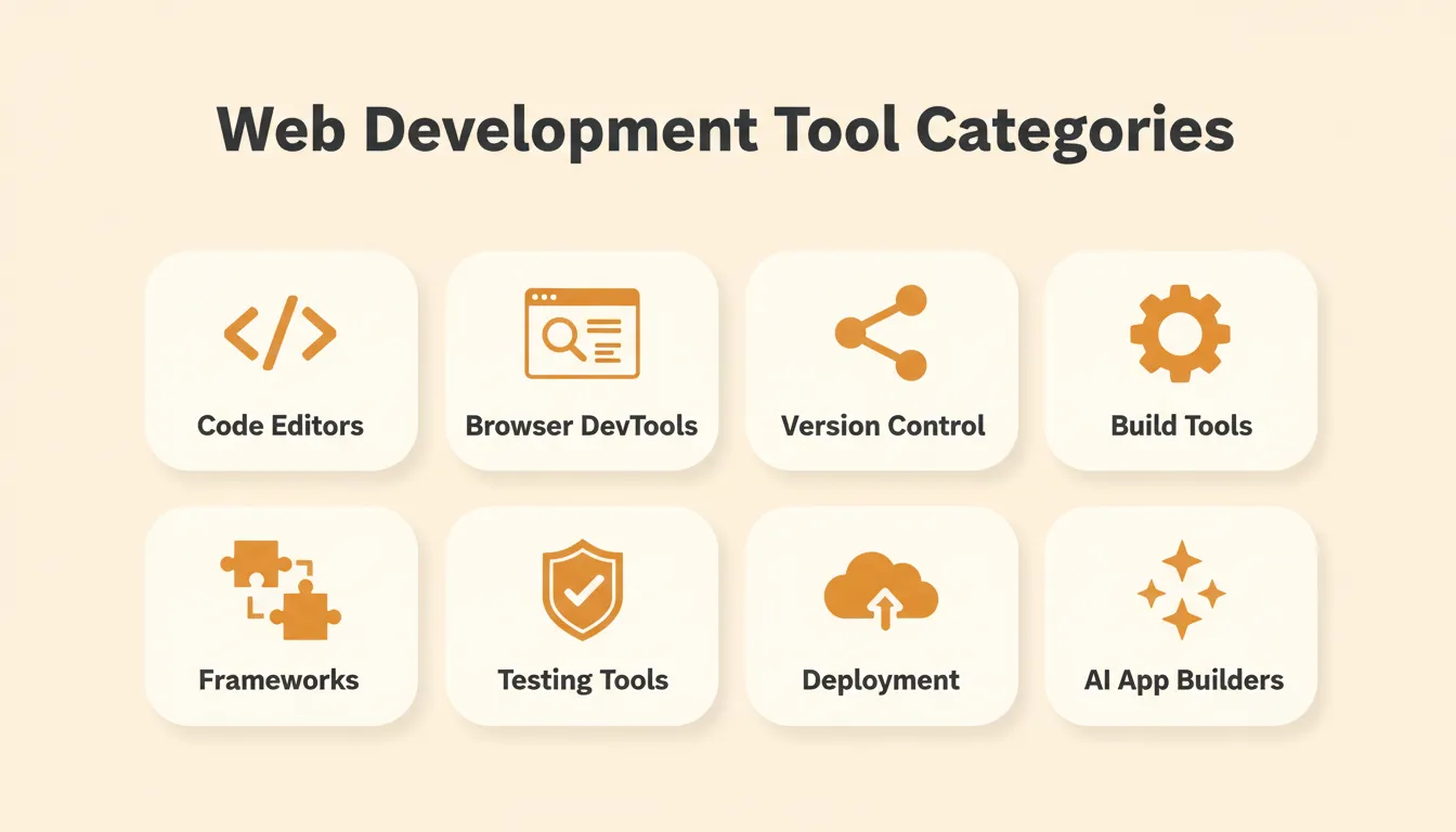 Web Development Tool Categories