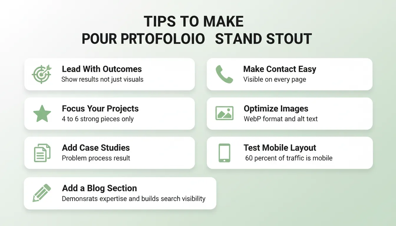 Tips to Make Your Portfolio Stand Out