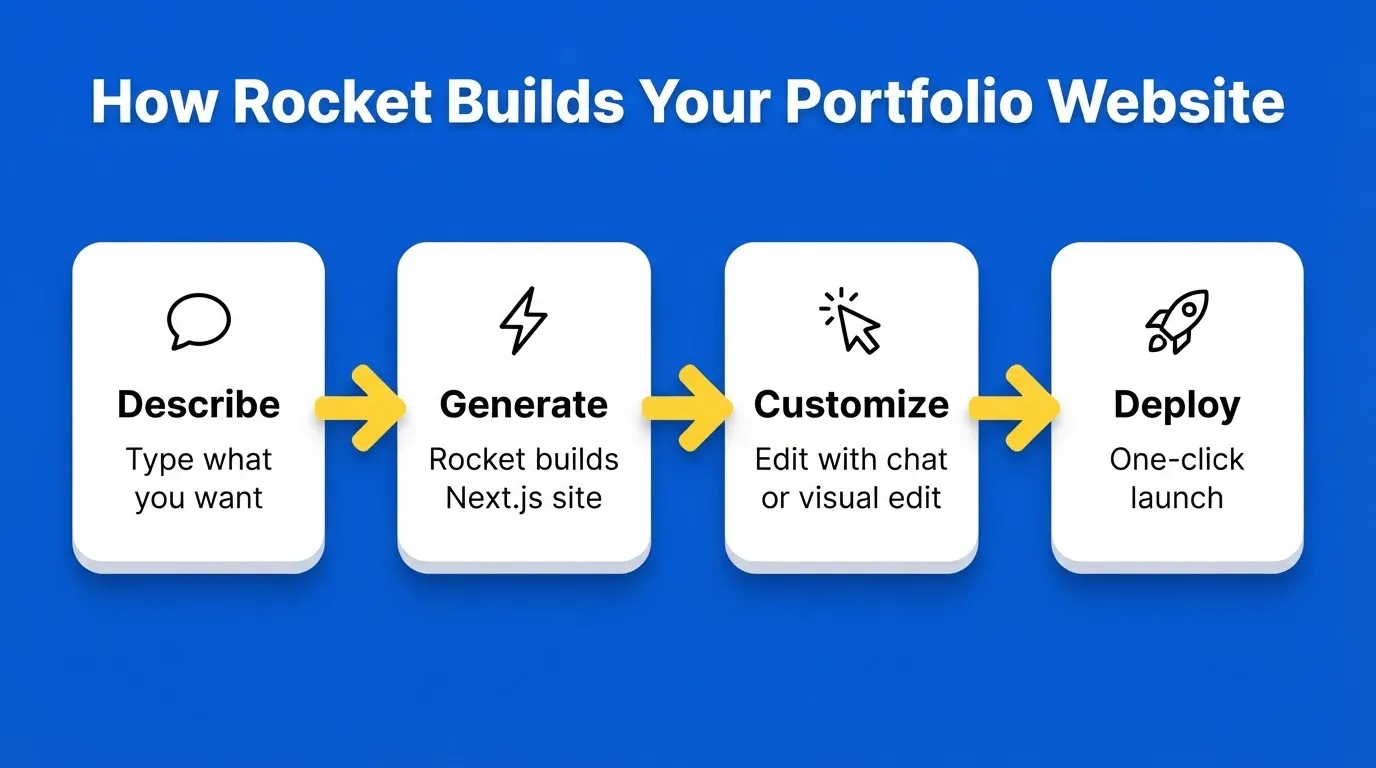 How Rocket Builds Your Portfolio Website