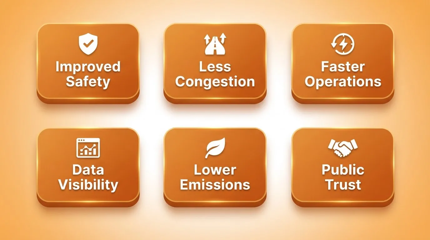 Six Key Benefits of City Traffic Management Platforms