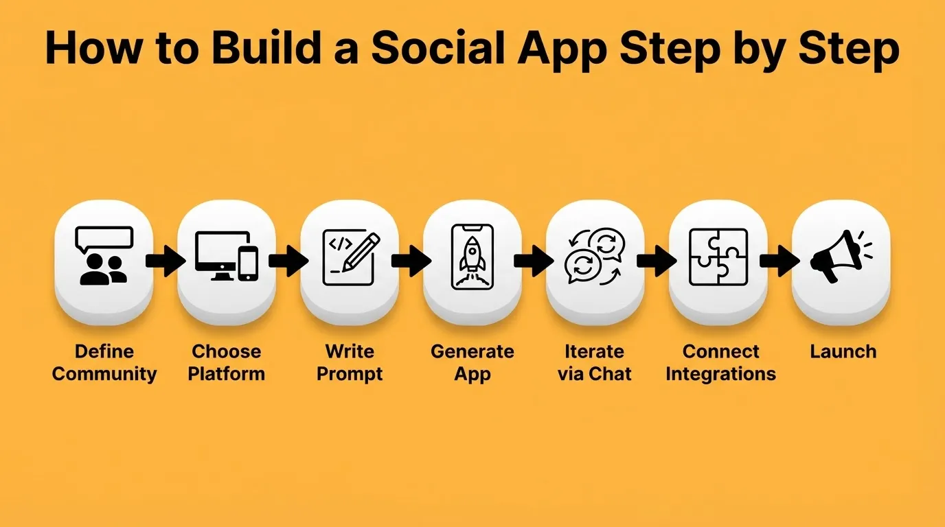 How to Build a Social App Step by Step