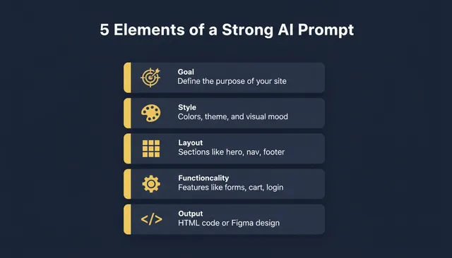 7 Best AI Prompts to Build a Website (2026) — Templates & Examples
