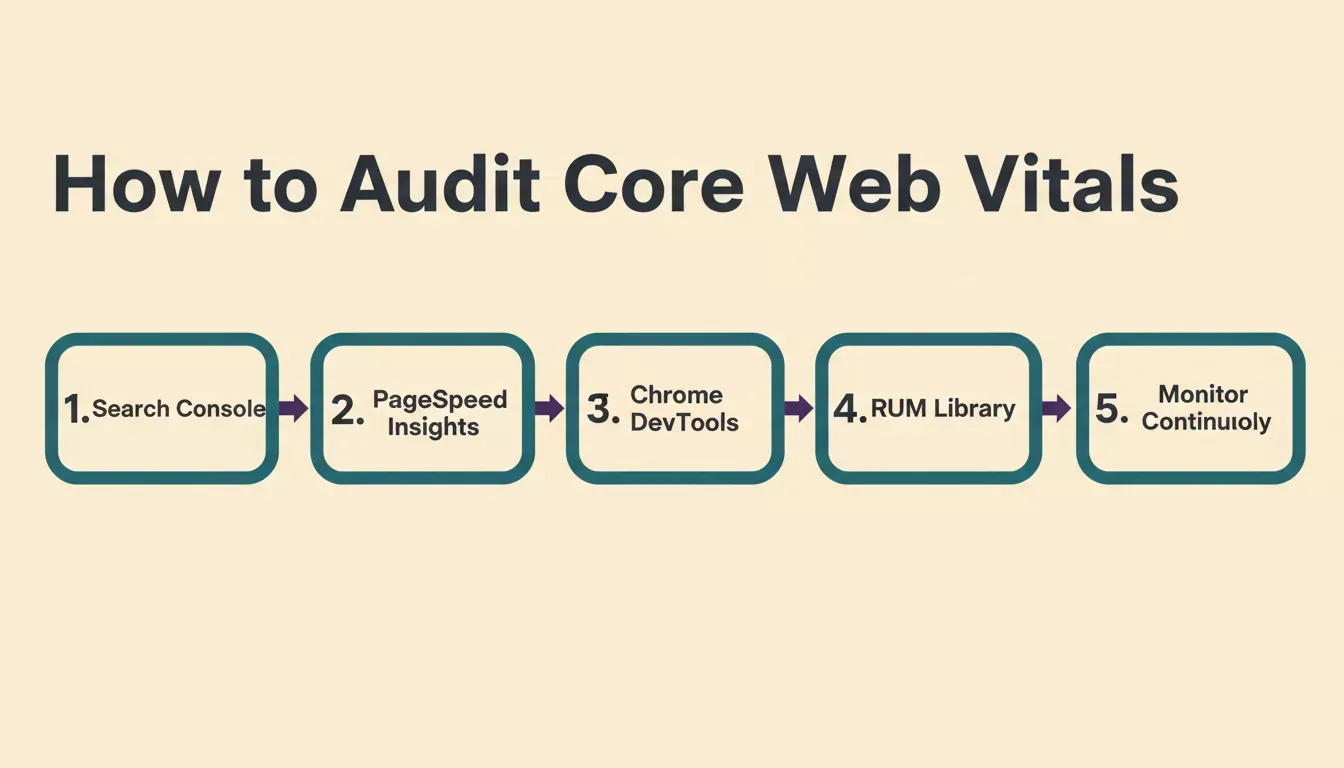 How to Audit Core Web Vitals: 5-step process