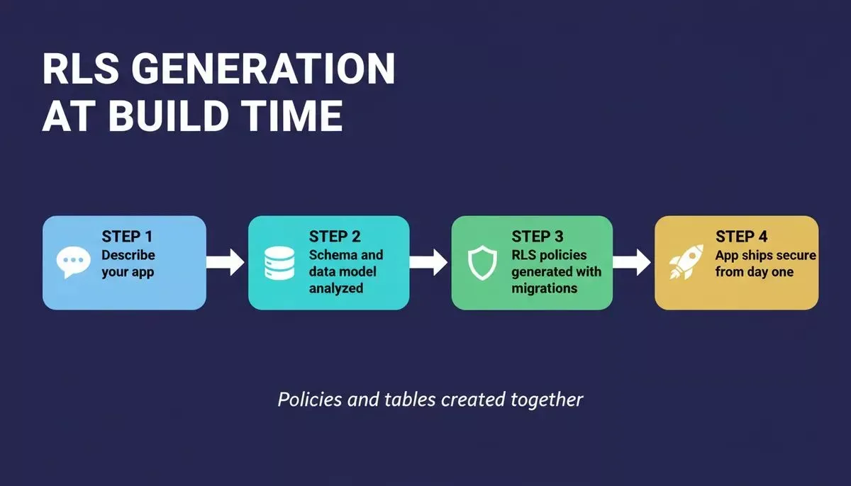 RLS Generation at Build Time — 4-step process
