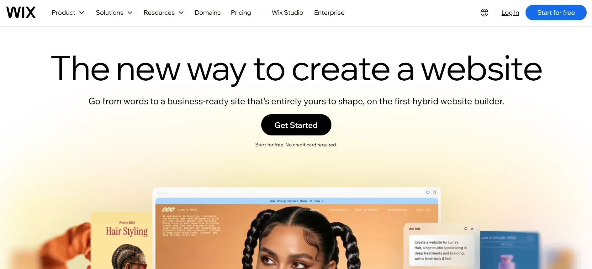 Wix - No code site builder