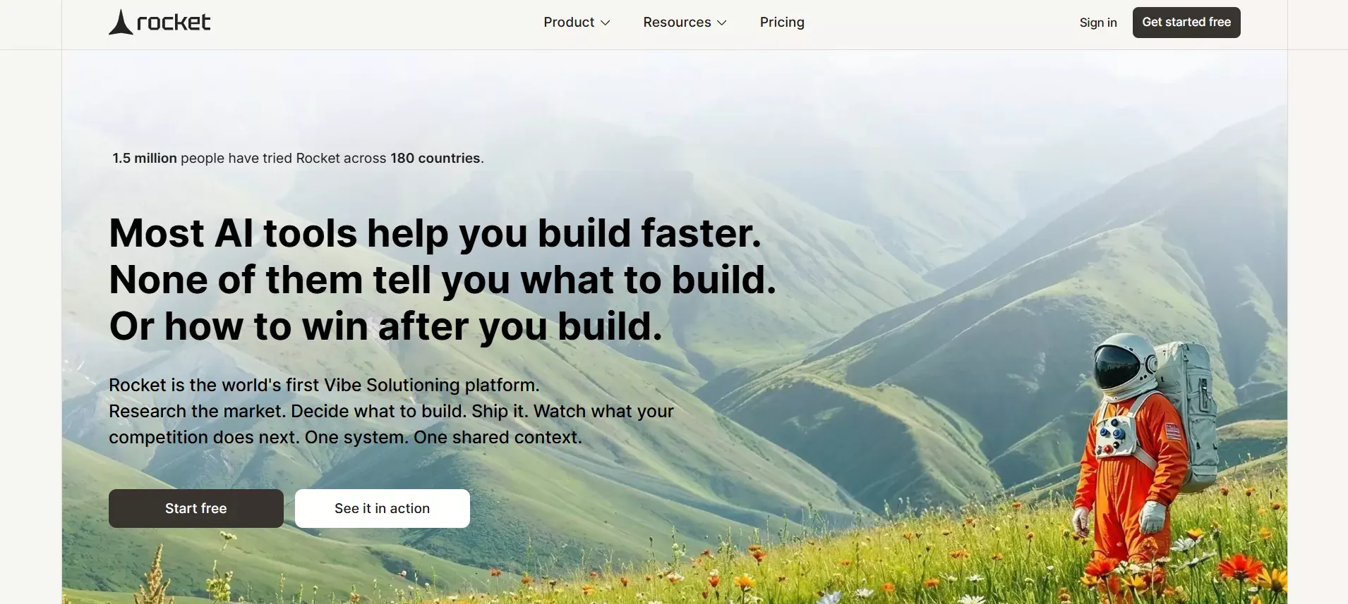 Rocket.new: Vibe Solutioning Platform