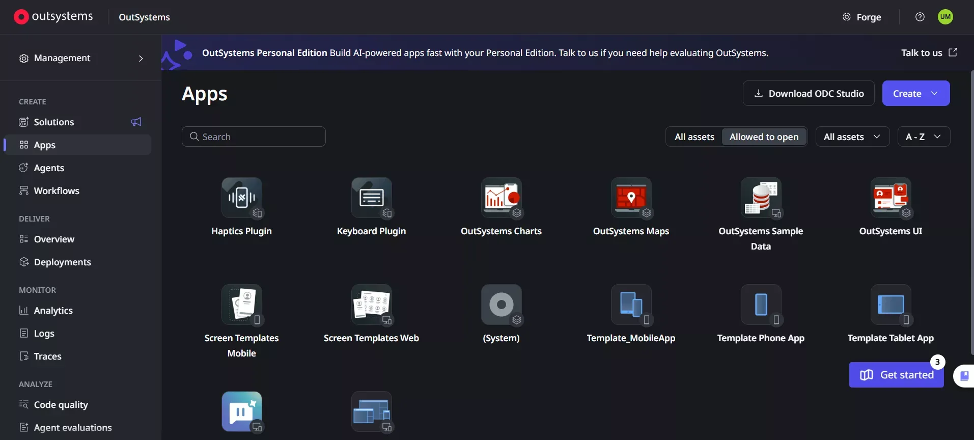 OutSystem - Enterprise Grade App Developemnt