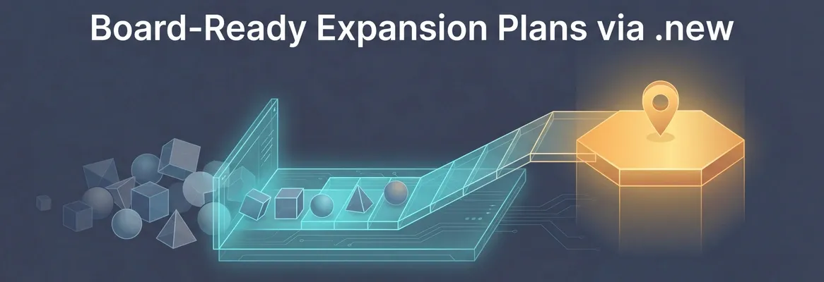 Can Solve on Rocket.new Produce a Board-Ready Geographic Expansion Plan?
