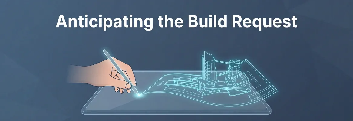 Can an AI Know What to Build Before You Tell It What to Build?