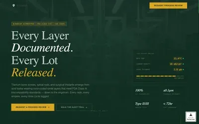 Manufacturing & Industrial templates