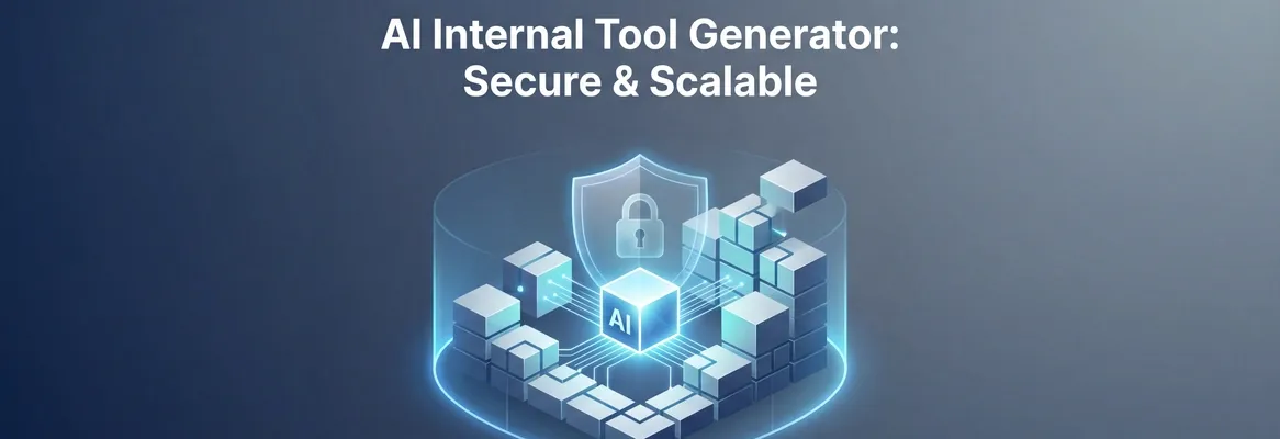 AI Internal Tool Generator for Secure and Scalable Operations