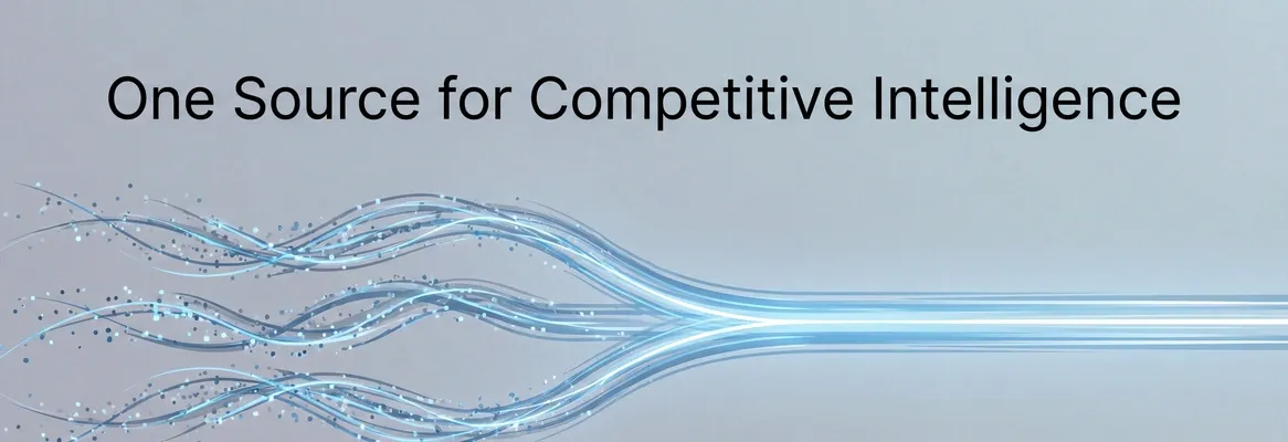 The Competitive Intelligence Platform That Replaces Separate Research Functions with One Source