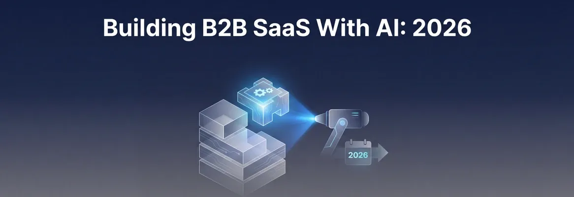 How to Build a B2B SaaS Product With AI in 2026