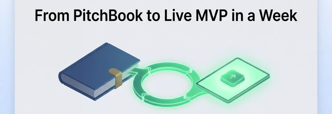 From PitchBook Alternative to Live MVP in a Week: The  Rocket.new Validation Loop