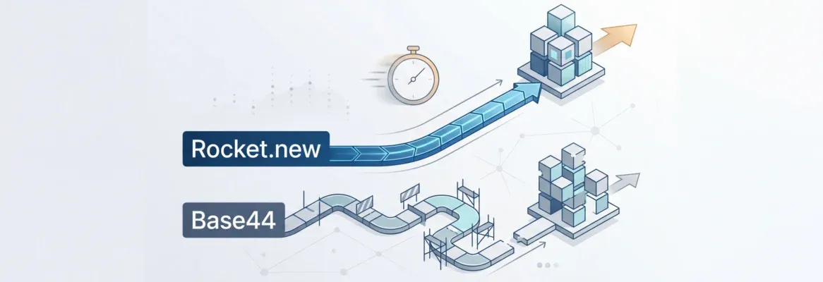Rocket.new vs Base44: Which AI Builder Creates Production-Ready Apps Faster?