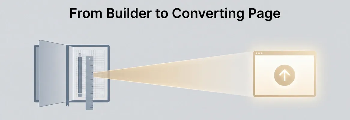 From Landing Page Builder to a Live, Converting Page on Rocket.new