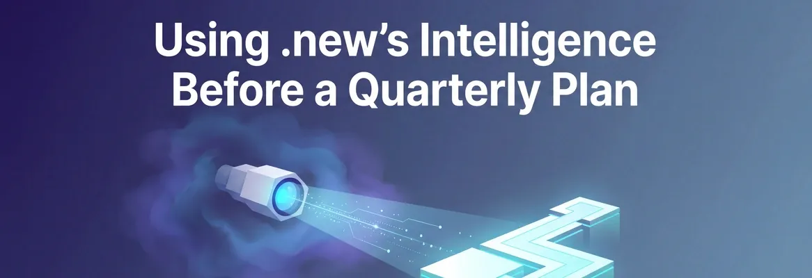 How Does a Strategy Team Use Rocket.new's Intelligence Before a Quarterly Planning Session