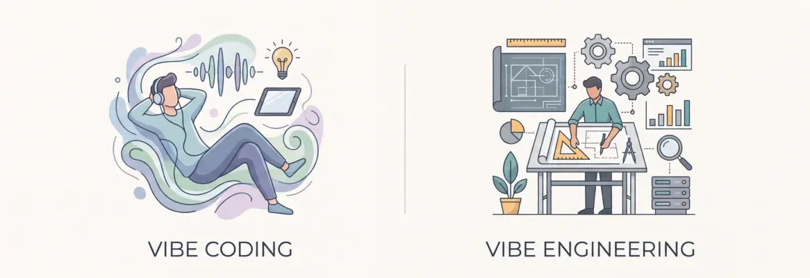 Vibe Coding vs Vibe Engineering: What's the Difference?