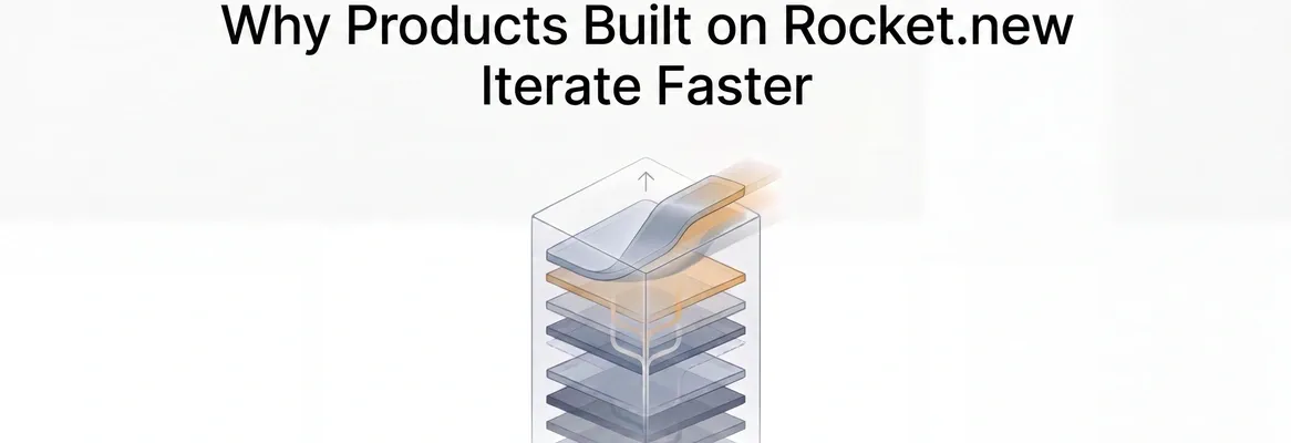Why Products Built on Rocket.new Iterate Faster Because the Platform Retains Every Research Decision from Day One