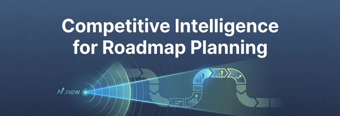 Competitive Intelligence for Roadmap Planning: How Rocket.new Tells Product Teams What to Build Next