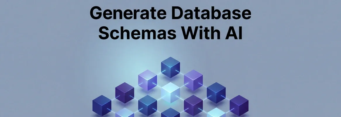 Learn how to generate a database schema with AI without coding skills ...